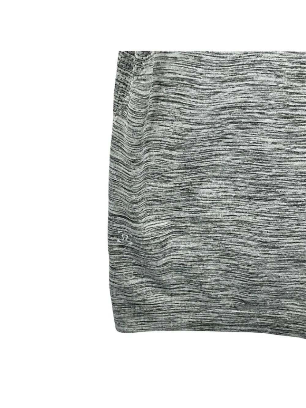 Lululemon Metal Vent Tech Henley Shirt Mens Medium Gray Short Sleeve Running